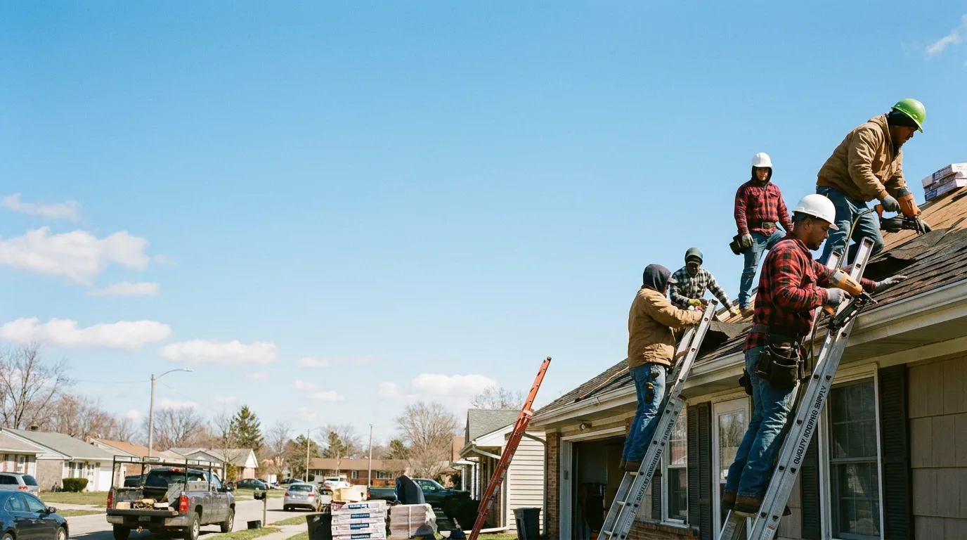Roofing in Strum, WI near me